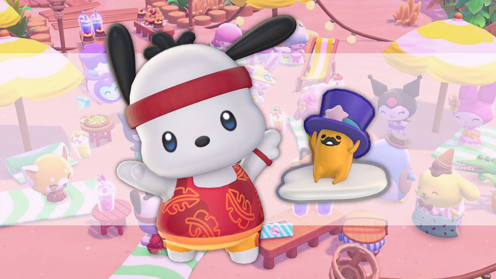 Where is Tophat Gudetama this week in Hello Kitty Island Adventure?